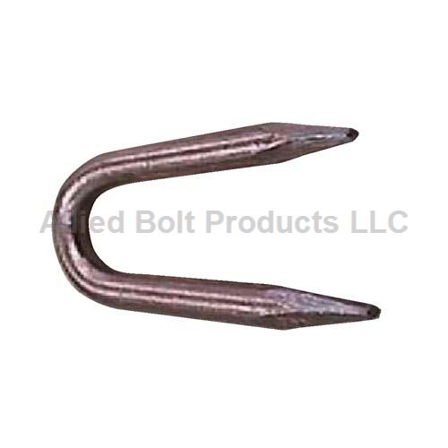 2-1/2" X 1-1/16" X .187" ROLLED PT.STAPLE COPPER COATED